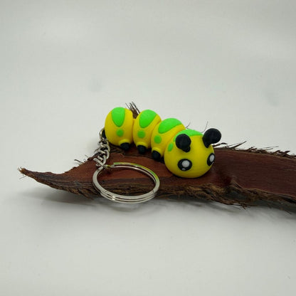 Schlüsselanhänger - Raupe