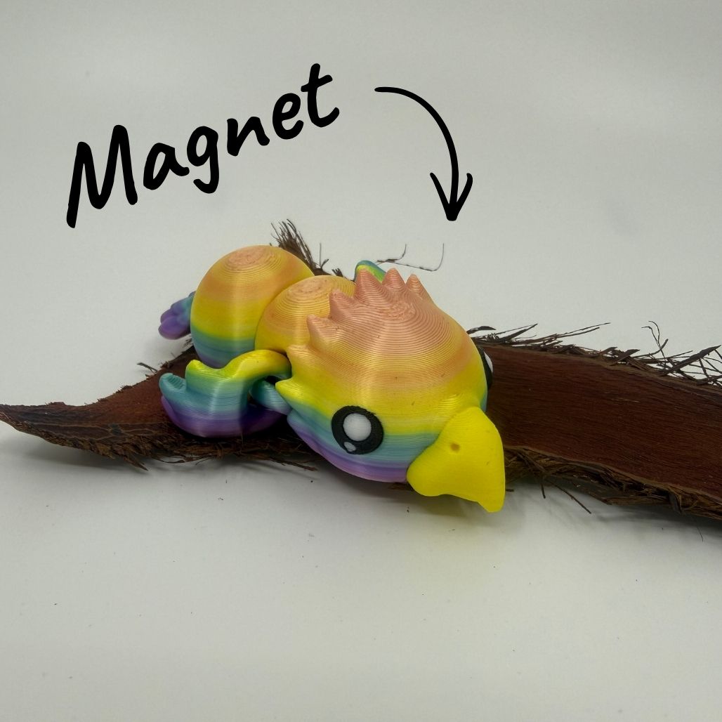 Magnet - Papagei "Rocky"